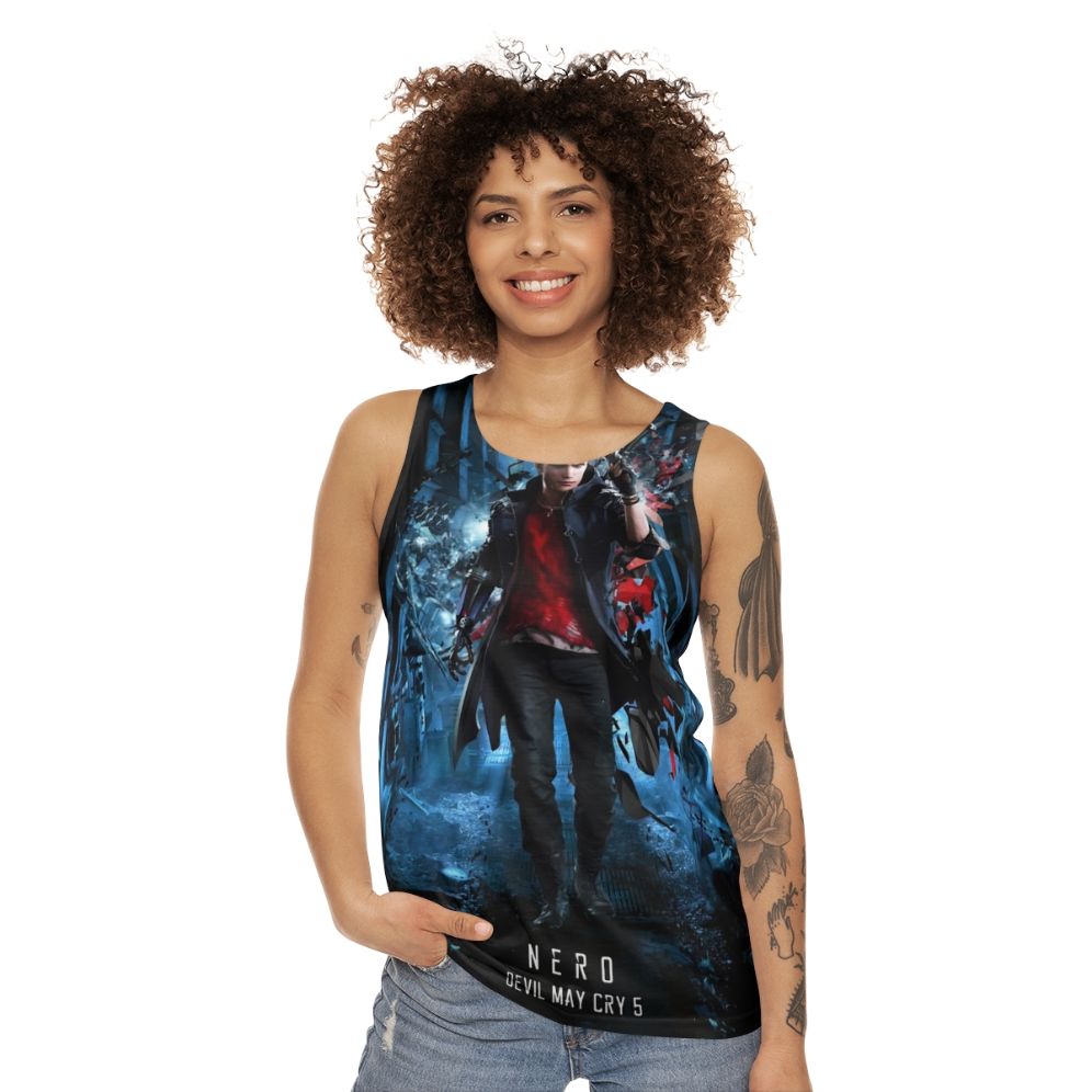 Devil May Cry 5 Nero Unisex Tank Top - women