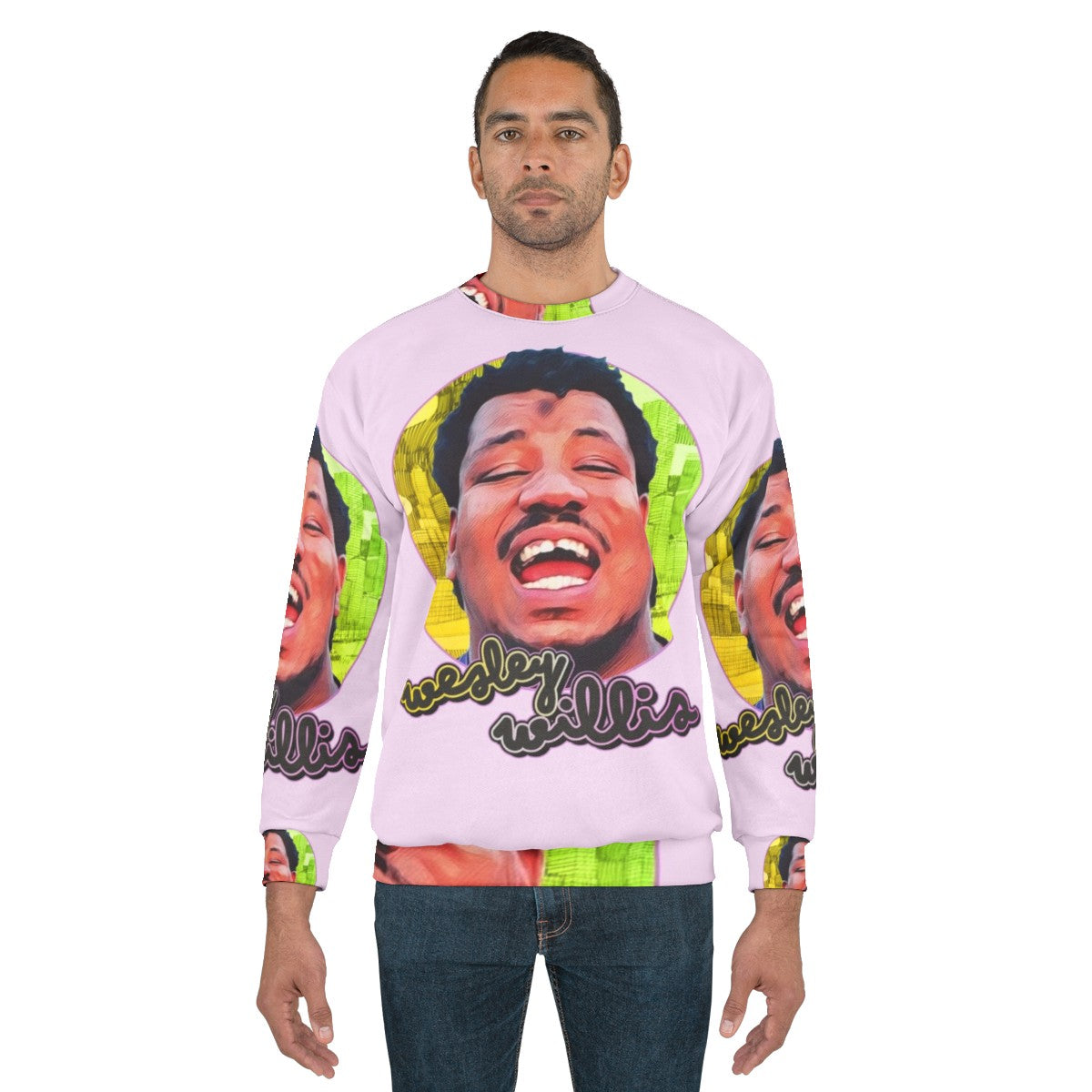 Retro Wesley Willis Tribute Sweatshirt - men