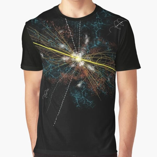 Higgs Boson Elementary Particle Graphic T-Shirt Design