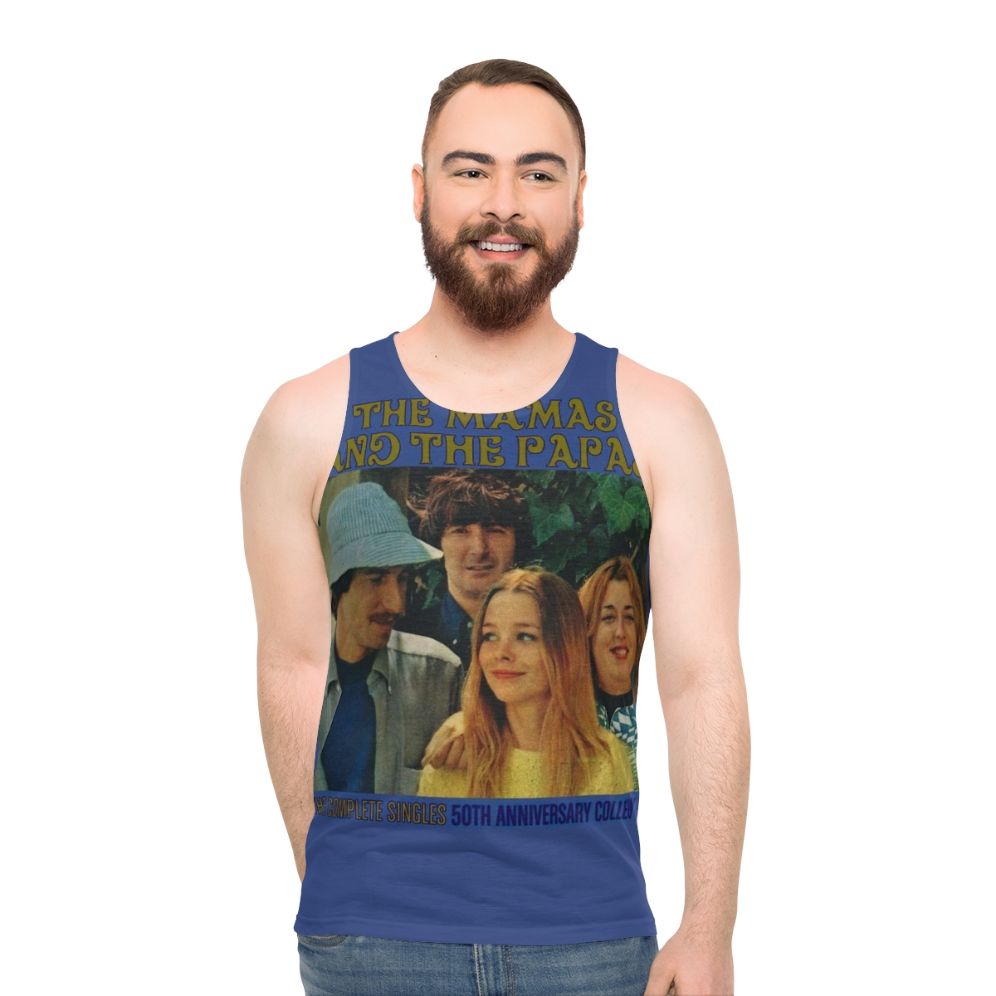 Unisex 1960s inspired California Dreaming tank top - men