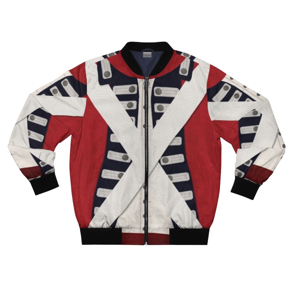 British Redcoat Bomber Jacket with historical design