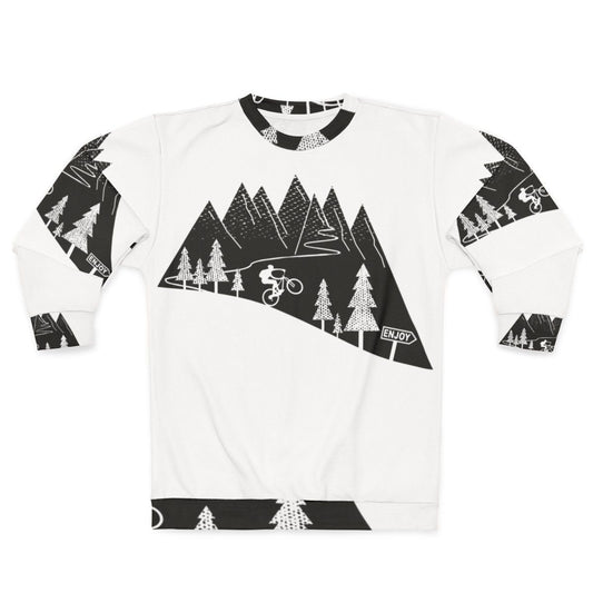 Mountain bike cycling sweatshirt for outdoor enthusiasts