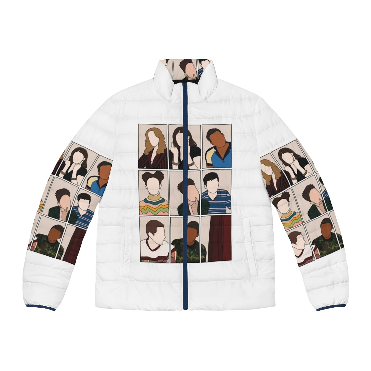 Sex Education Cast Puffer Jacket featuring Maeve Wiley character