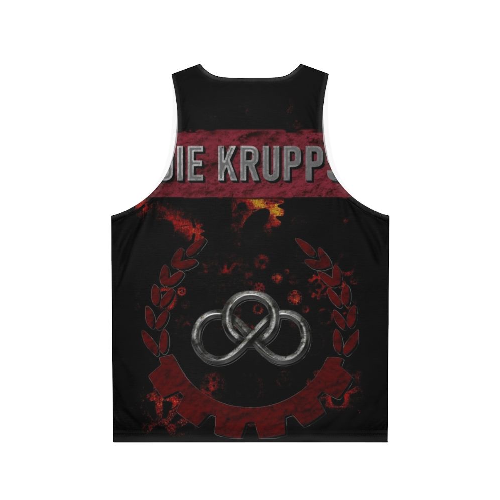 Die Krupps Unisex Industrial Metal Tank Top - Back