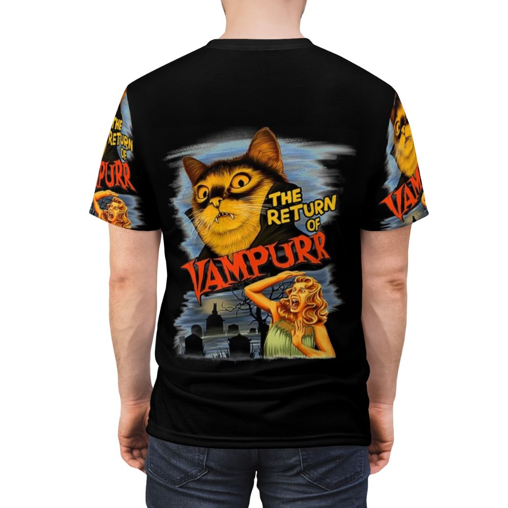 Cat The Return Of Vampurr Classic AOP T-shirt - men back