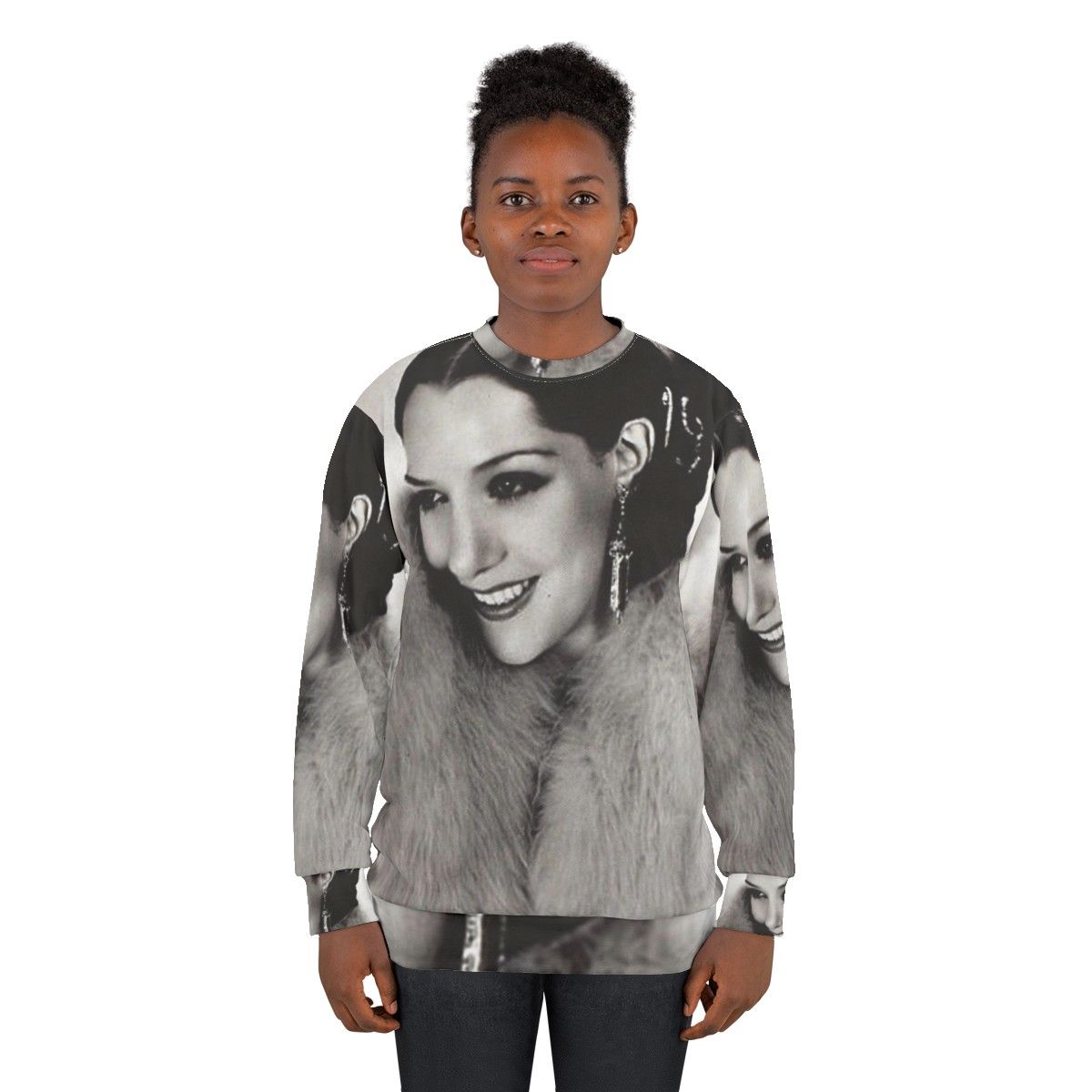 Lupe Velez Vintage Actress Sweatshirt - women