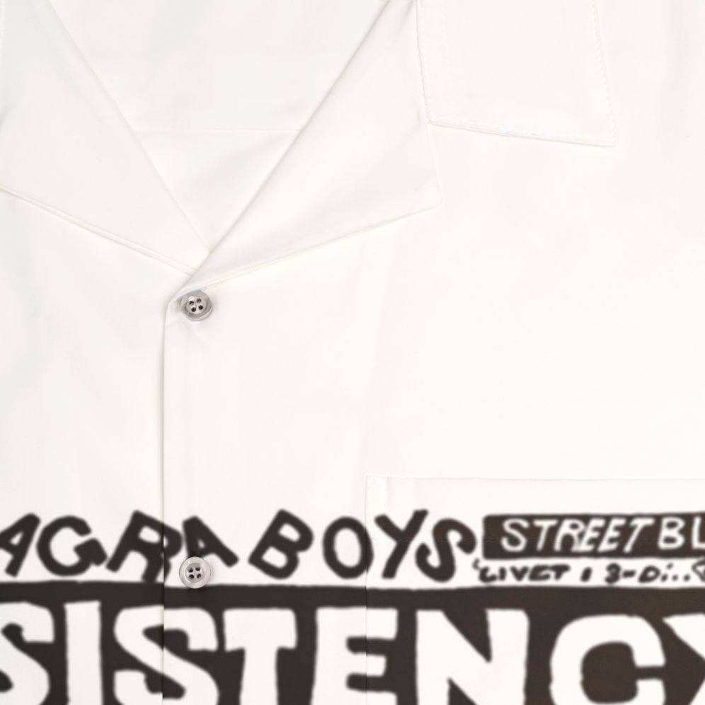 Viagra Boys Consistency Of Energy Hawaiian Shirt - Detail