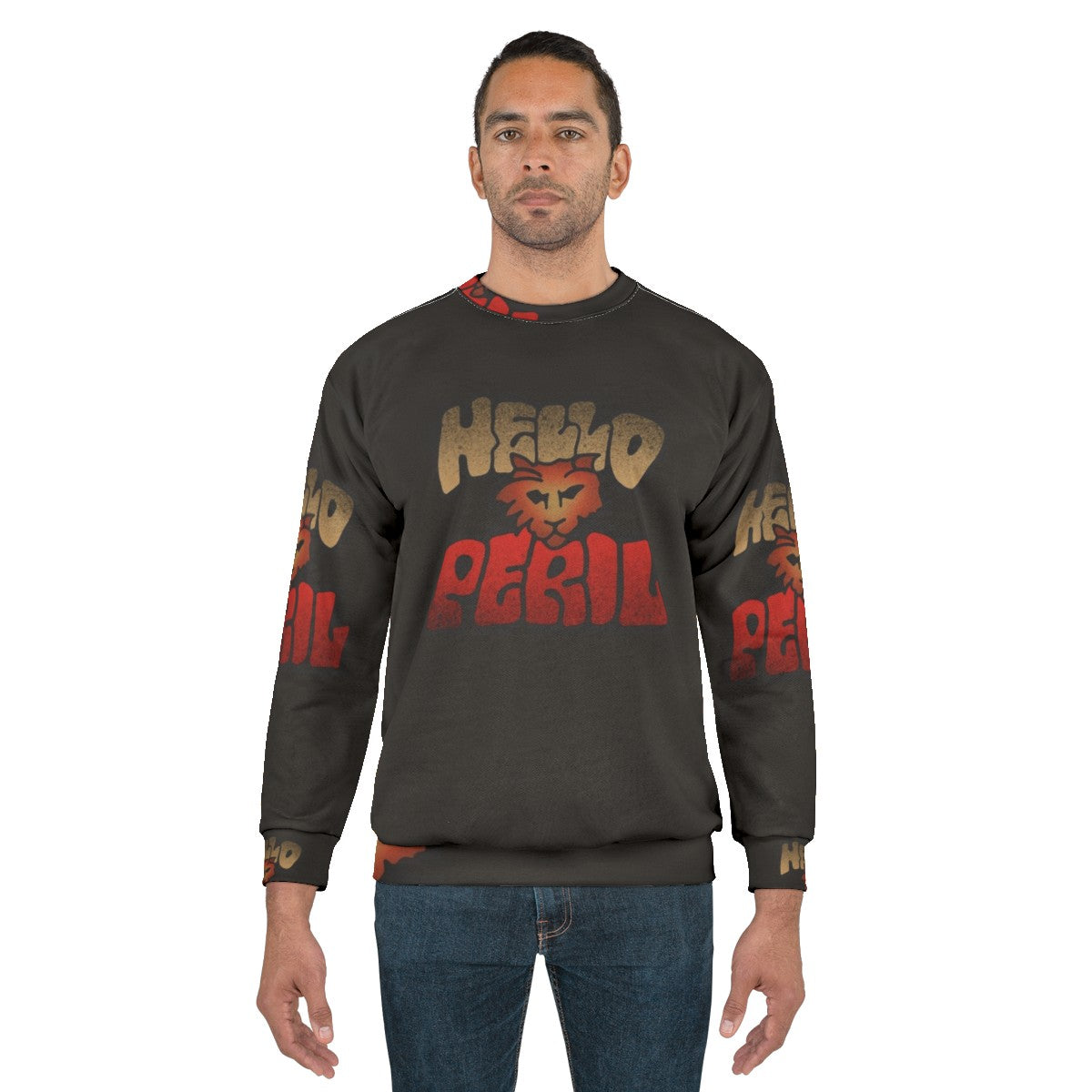 Hello Peril Band Logo Sweatshirt - men