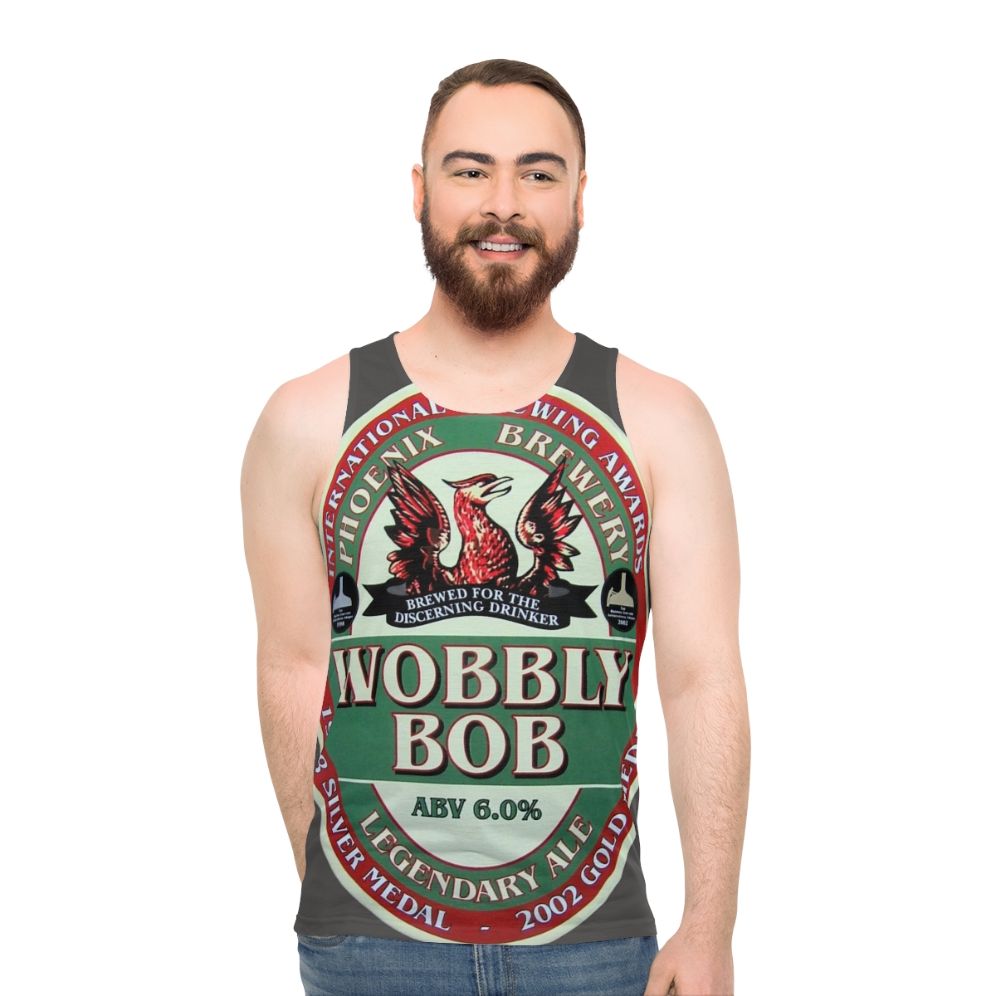 Wobbly Bob Legendary Ale Unisex Tank Top - men