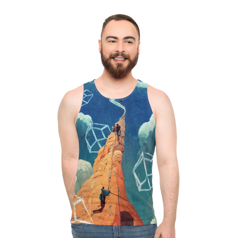 Inspire Rock Climbing Unisex Tank Top - men