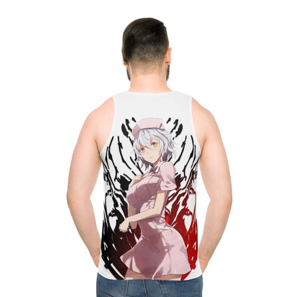 Code Vein Nurse Io Unisex Tank Top - men back