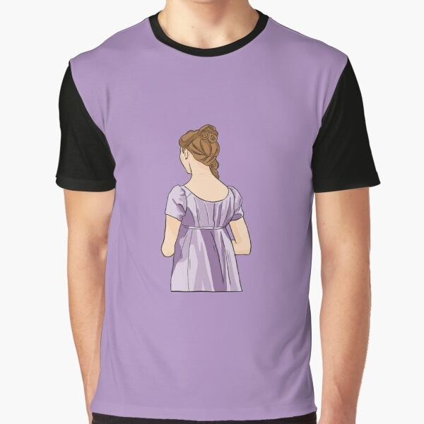 Daphne Bridgerton Netflix fan art graphic t-shirt