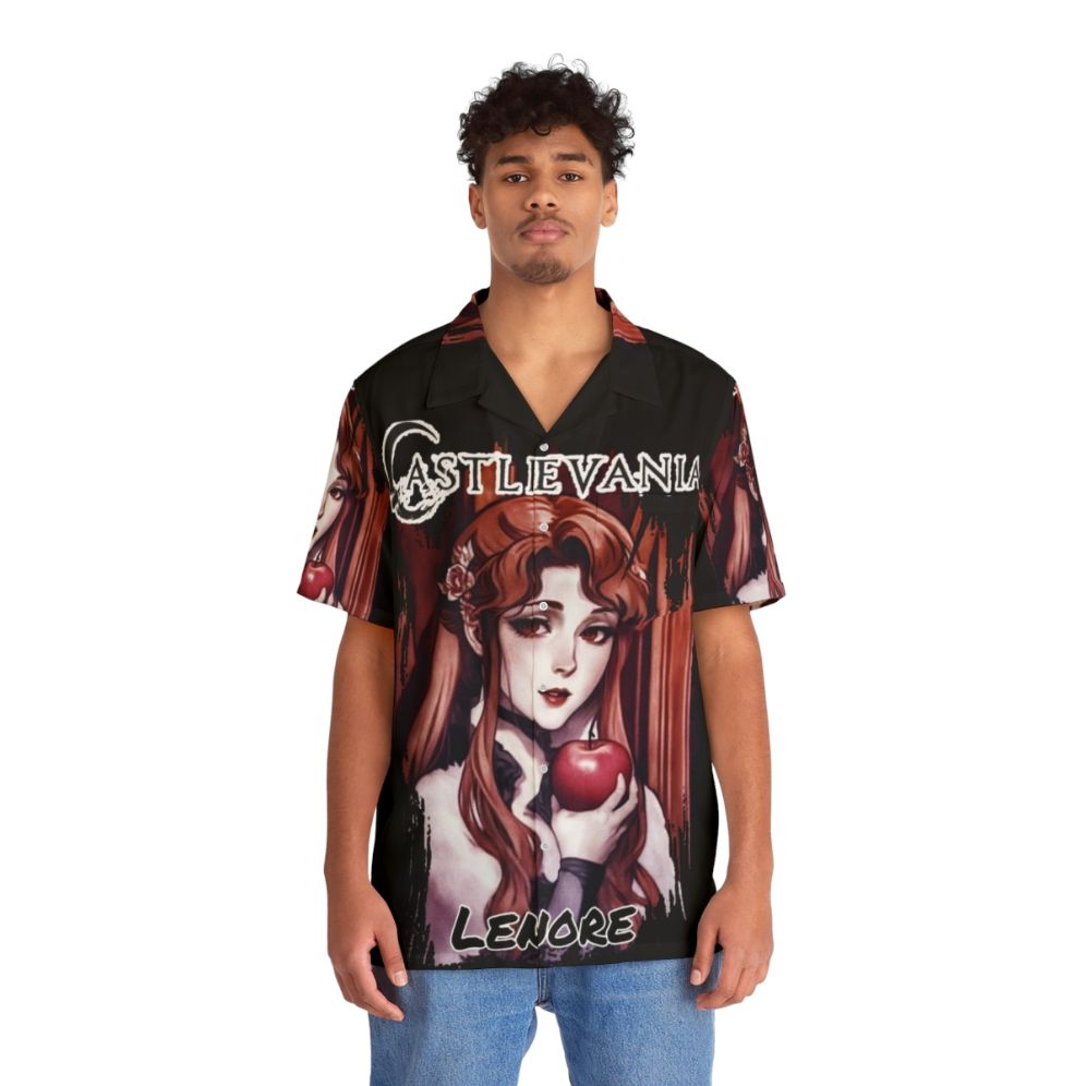 Castlevania Lenore Inspired Hawaiian Shirt - People Front