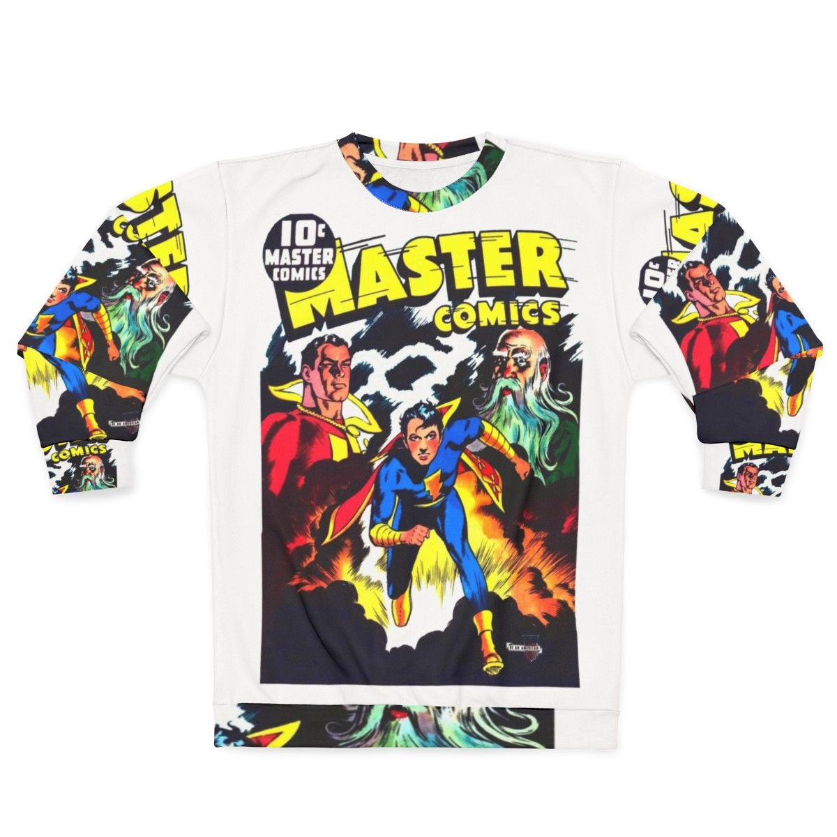 Vintage Master Comics No 23 Comic Book Sweatshirt