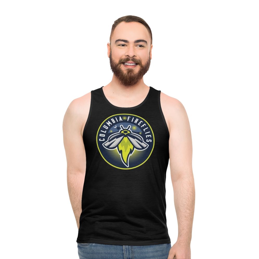 Unisex Columbia Fireflies team spirit athletic tank top - men