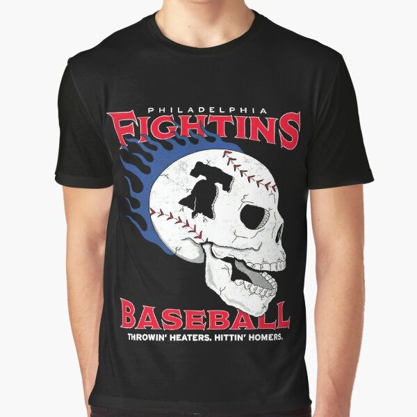 Phillies baseball graphic t-shirt featuring Philadelphia sports team logo and player names