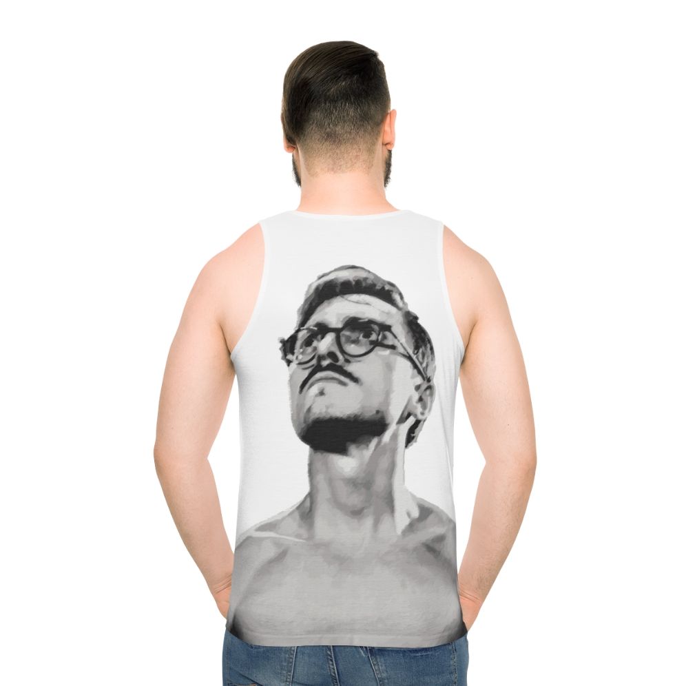 Marc Rebillet Unisex Comedy Music Tank Top - men back