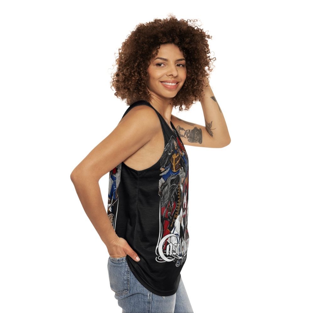 Castlevania Classic Unisex Tank Top - women side