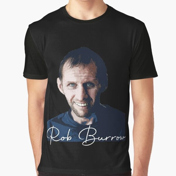 Rob Burrow Graphic T-Shirt - Rugby Player and Hope Inspiration