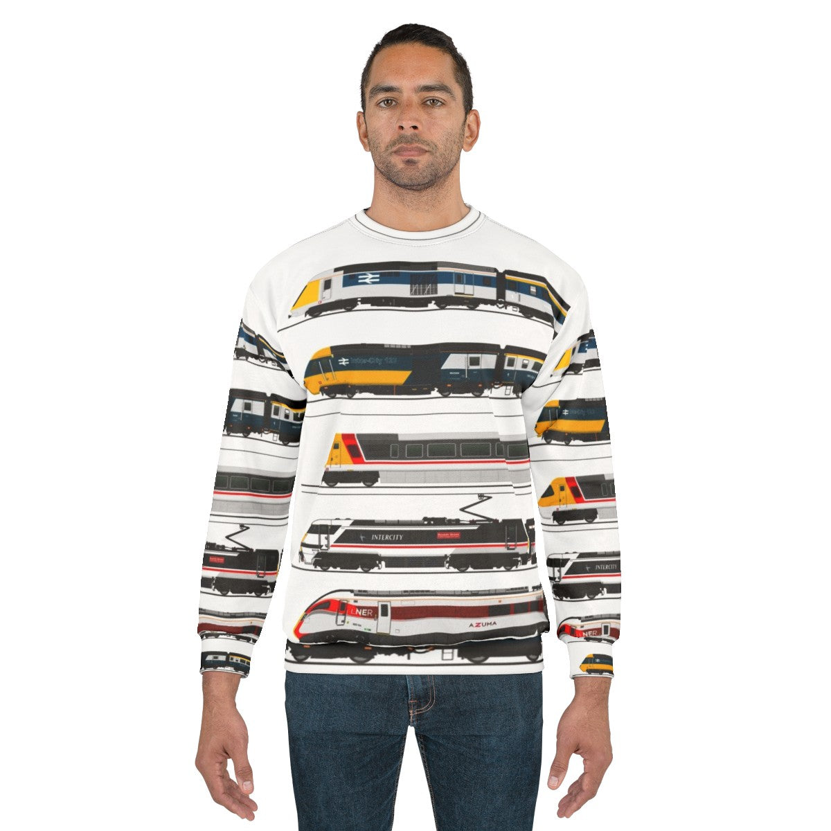 British High Speed Trains Sweatshirt - men