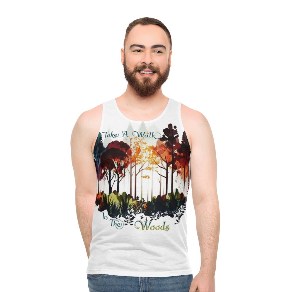 Unisex Nature-Inspired Tank Top - men