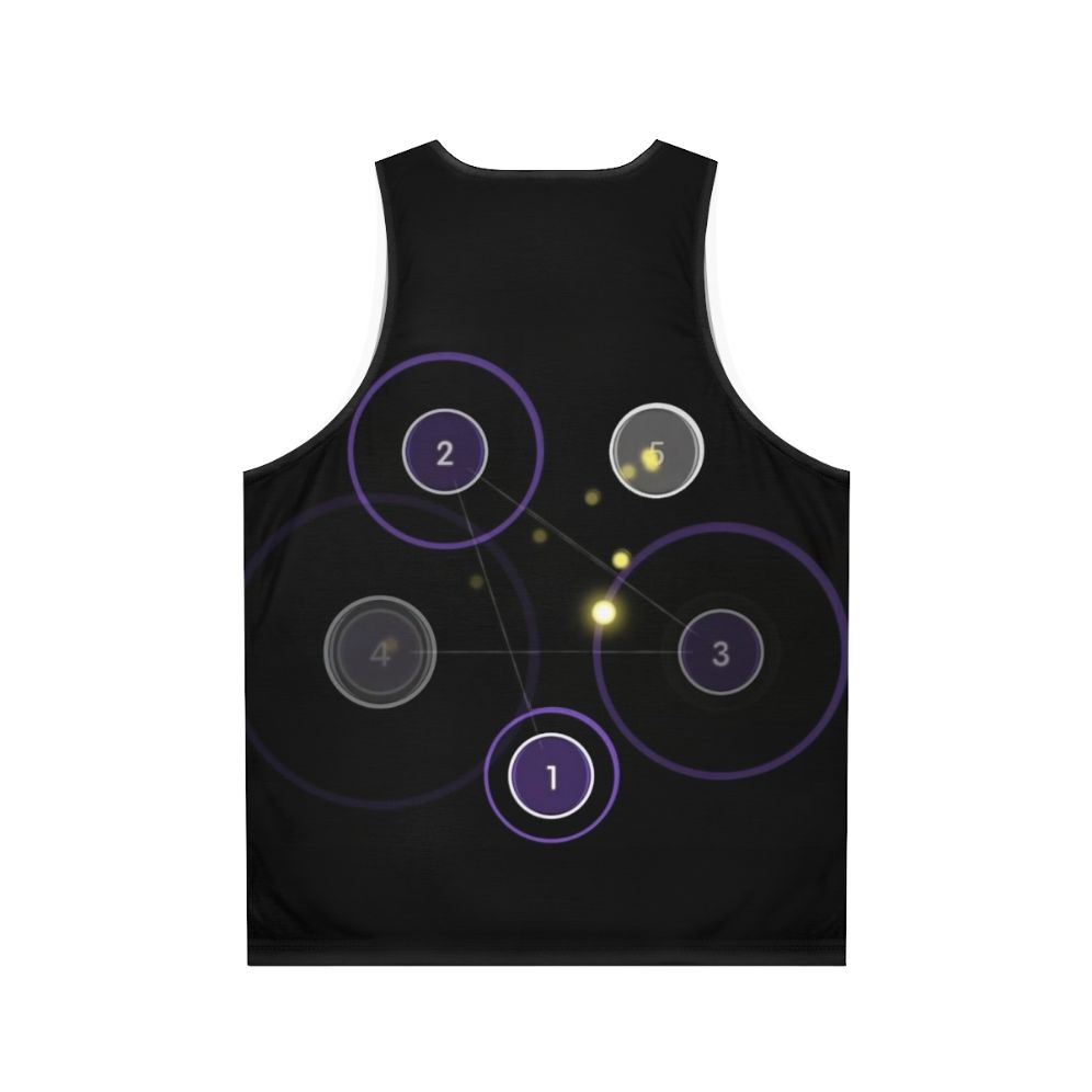 Osu esports unisex tank top with star pattern - Back