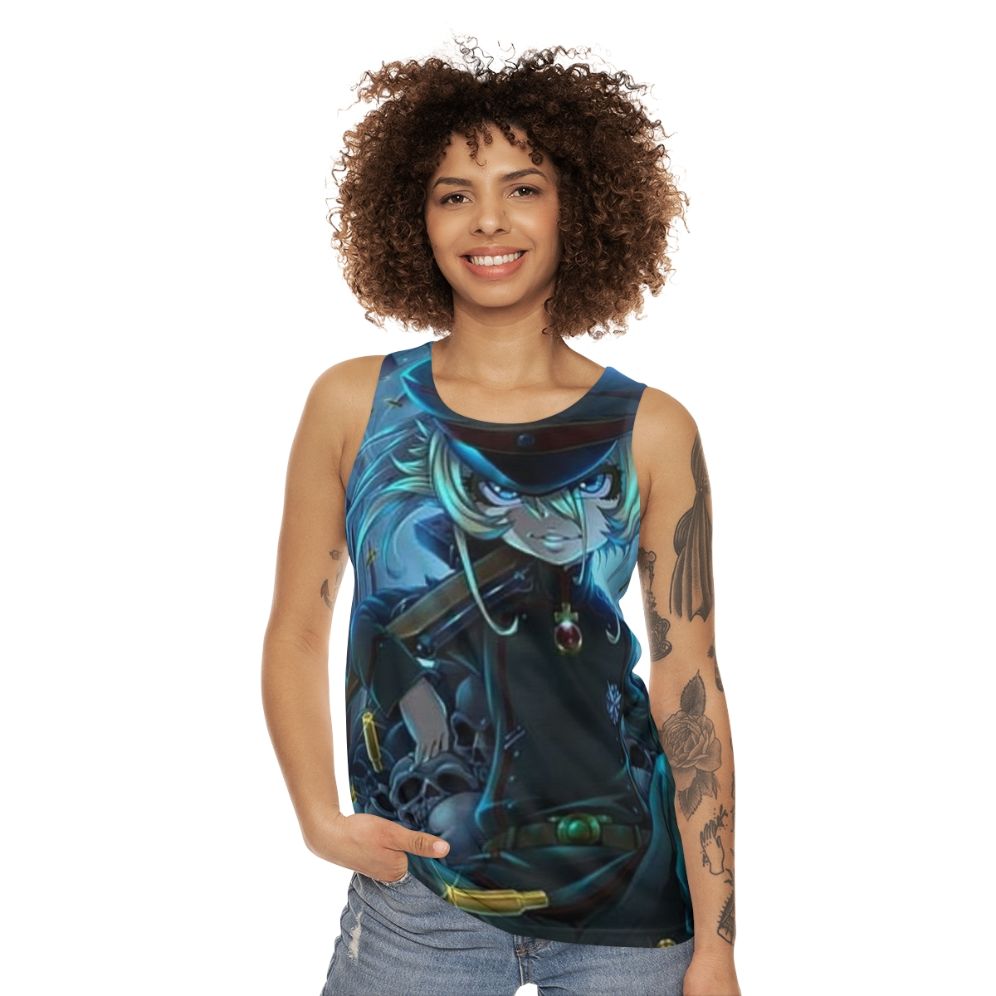 Tanya Von Degurechaff Anime Unisex Tank Top - women