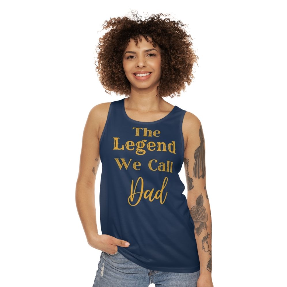 Superhero Dad Unisex Tank Top - women