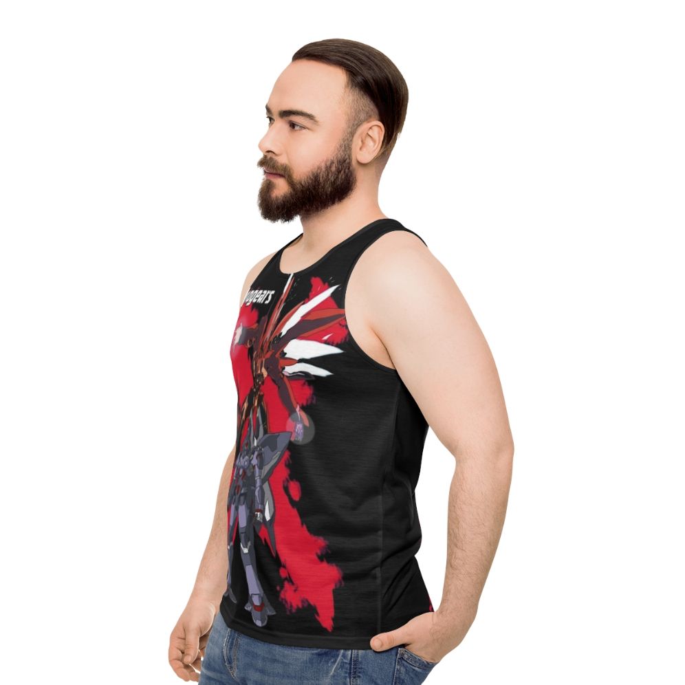 Xenogears Weltall Slayer of God Unisex Tank Top - men side