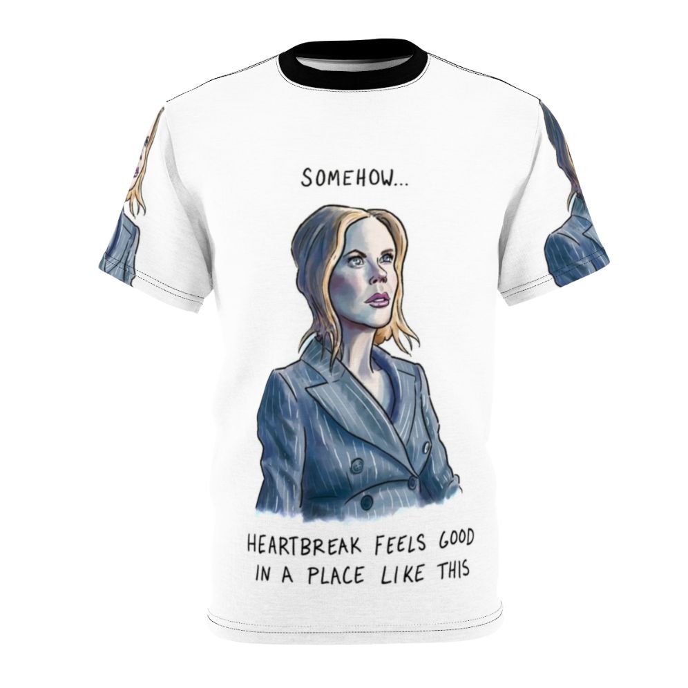 Artistic AOP T-Shirt featuring a design inspired by Nicole Kidman