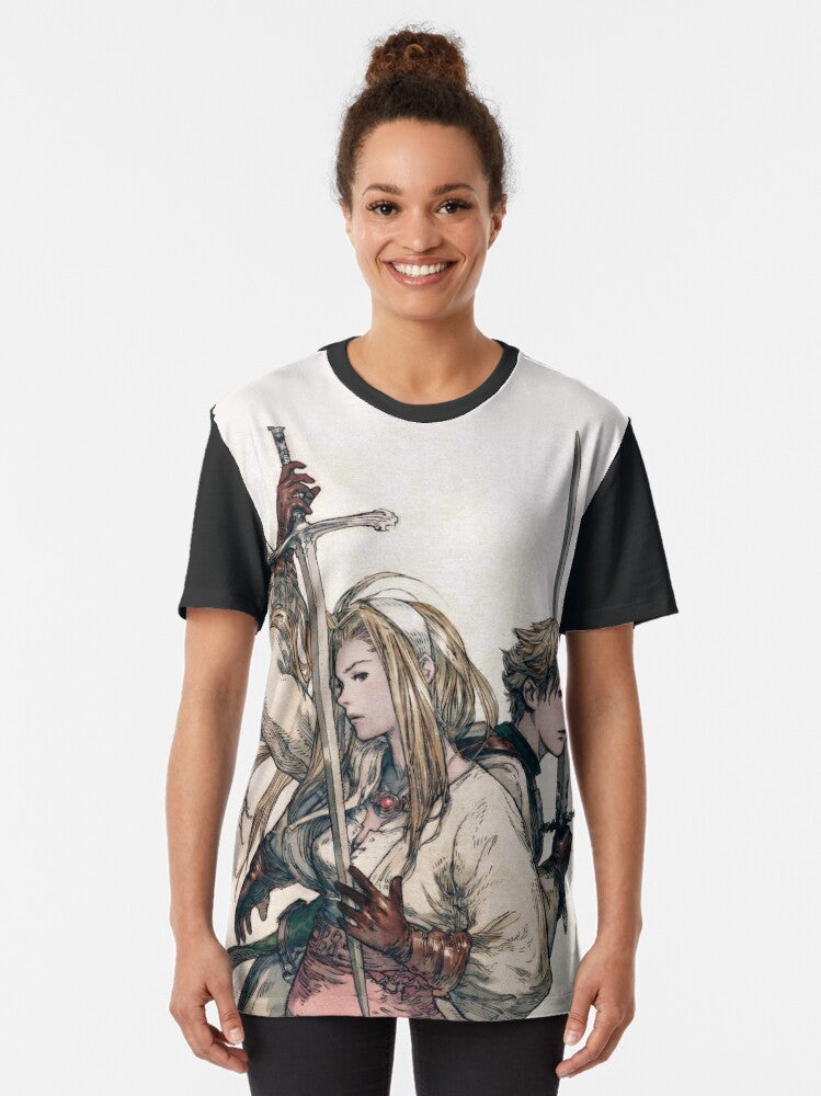 Tactics Ogre: Let Us Cling Together - JRPG Graphic T-Shirt - Women