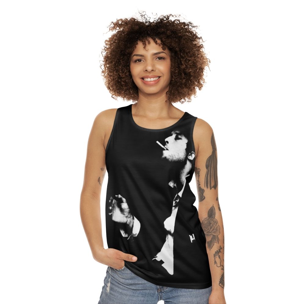 Iconic Tom Waits Unisex Tank Top - women