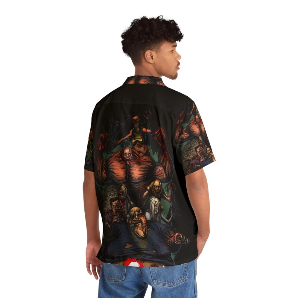 Valve Zombie Simulator Hawaiian Shirt - People Back