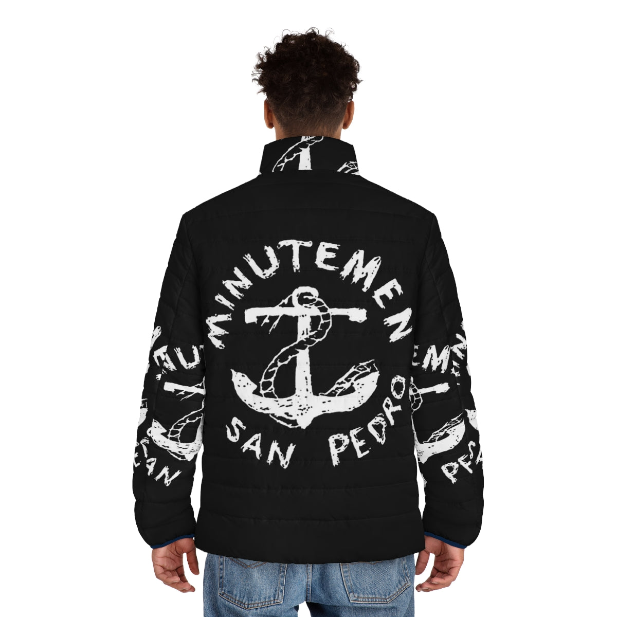 Minutemen San Pedro Vintage Puffer Jacket - men back