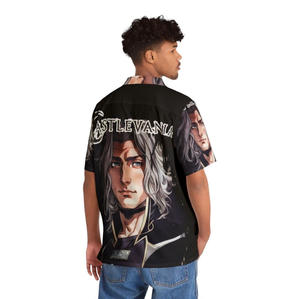 Castlevania Hector Forge Master Hawaiian Shirt - People Back