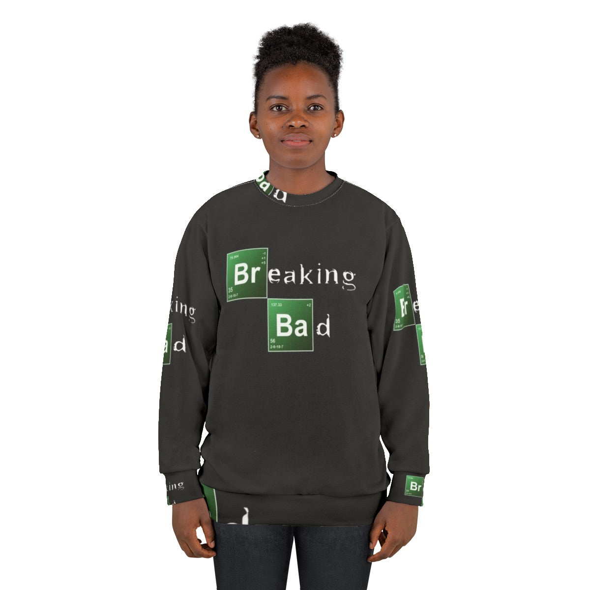 Breaking Bad inspired sweatshirt with Heisenberg design - women