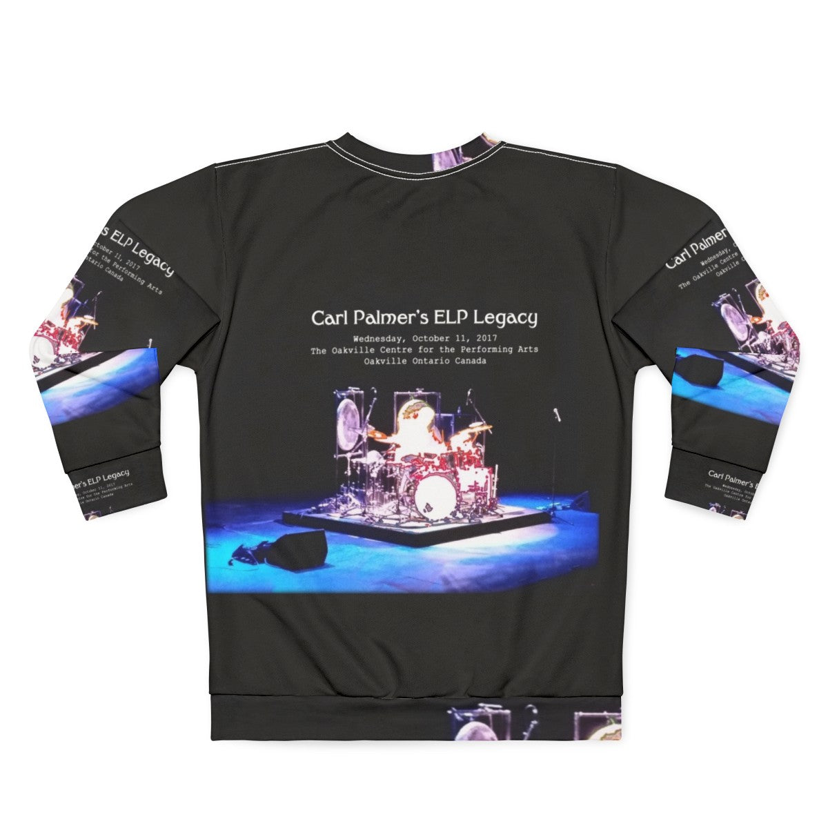 Carl Palmer's ELP Legacy 2017 Sweatshirt - Back