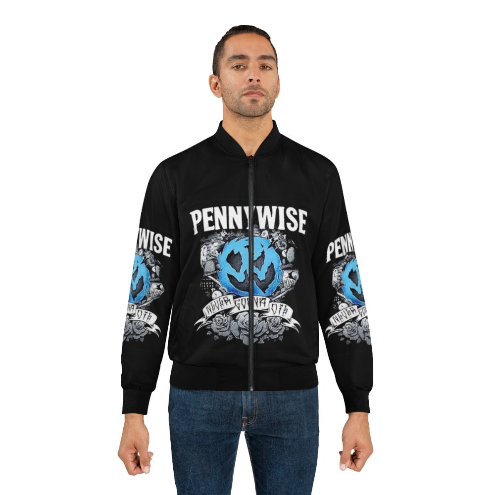 Pennywise Bomber Jacket - Featuring the Iconic Horror Movie Character - Lifestyle