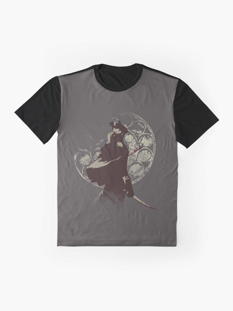 Lady Maria from the Bloodborne video game graphic t-shirt - Flat lay