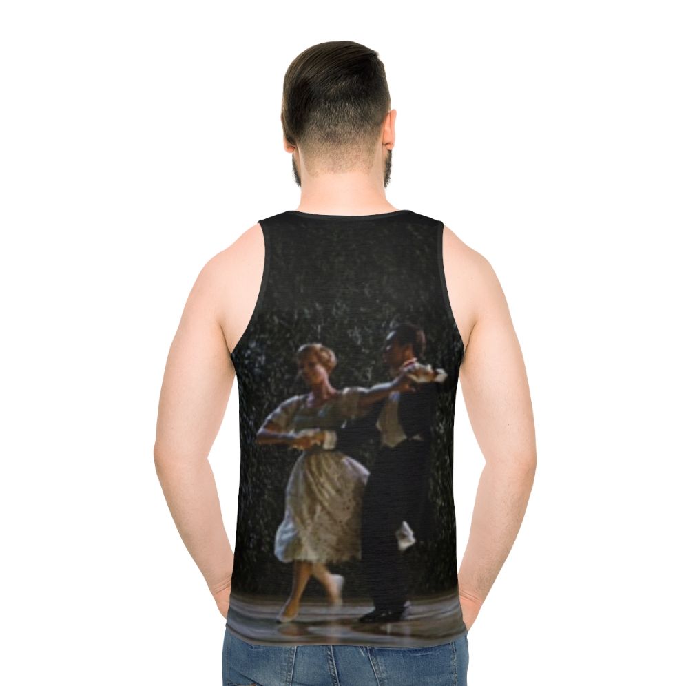 Sound of Music Dance Unisex Tank Top - men back