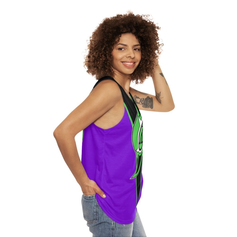 Retro Hurricane Unisex Tank Top - women side