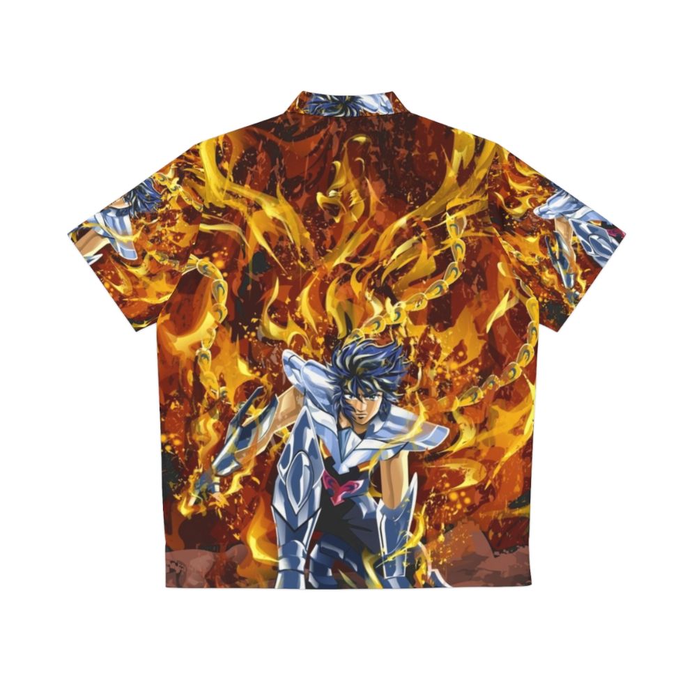 Ikki The Phoenix Flaming Bird Hawaiian Shirt - Back