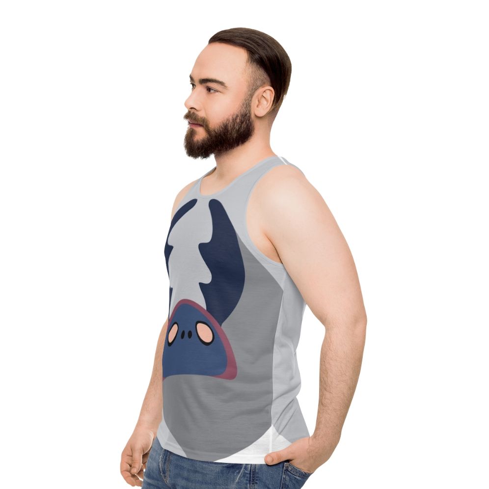 Hollow Knight Dung Defender Flat Icon Unisex Tank Top - men side