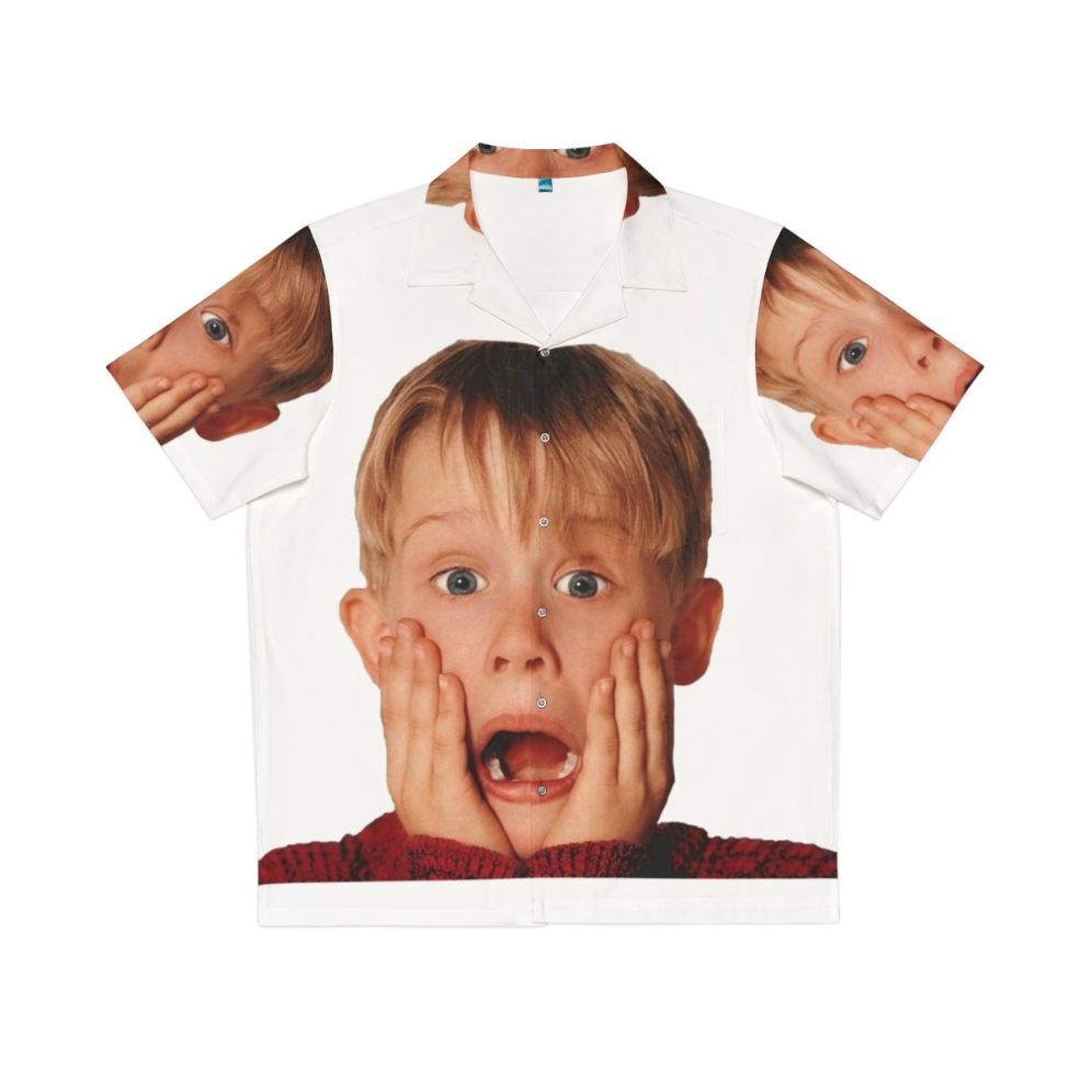 Macauly Culkin "Home Alone" Hawaiian Christmas Shirt