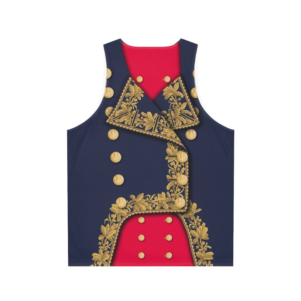 Napoleonic General Vintage French Army Uniform Tank Top - Back