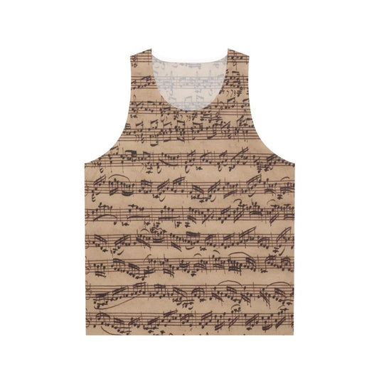 Bach Chaconne Unisex Tank Top