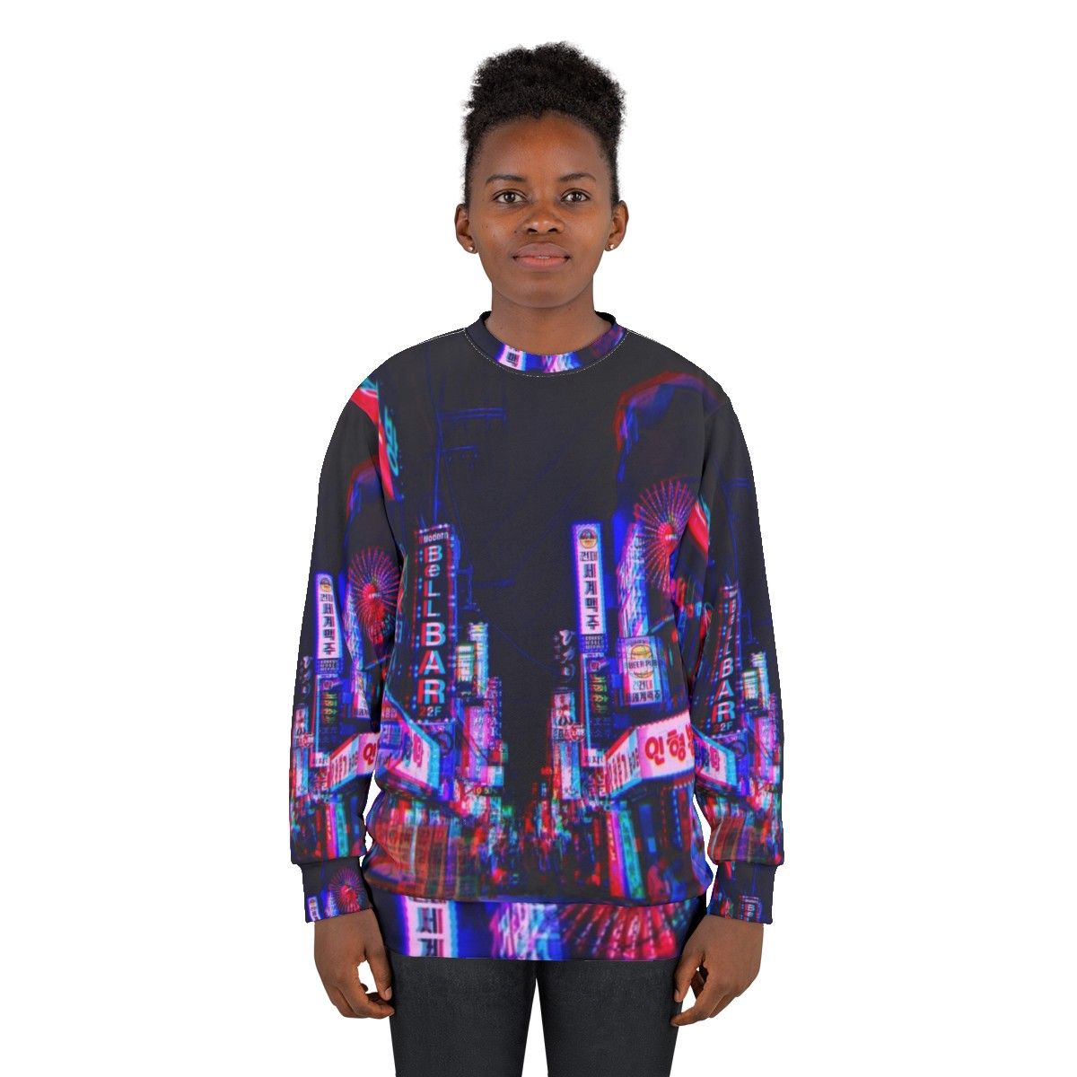 Psychedelic LSD Nights Urban Sweatshirt - women