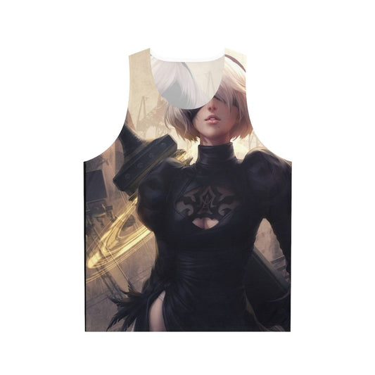 Nier Automata 2B Unisex Tank Top