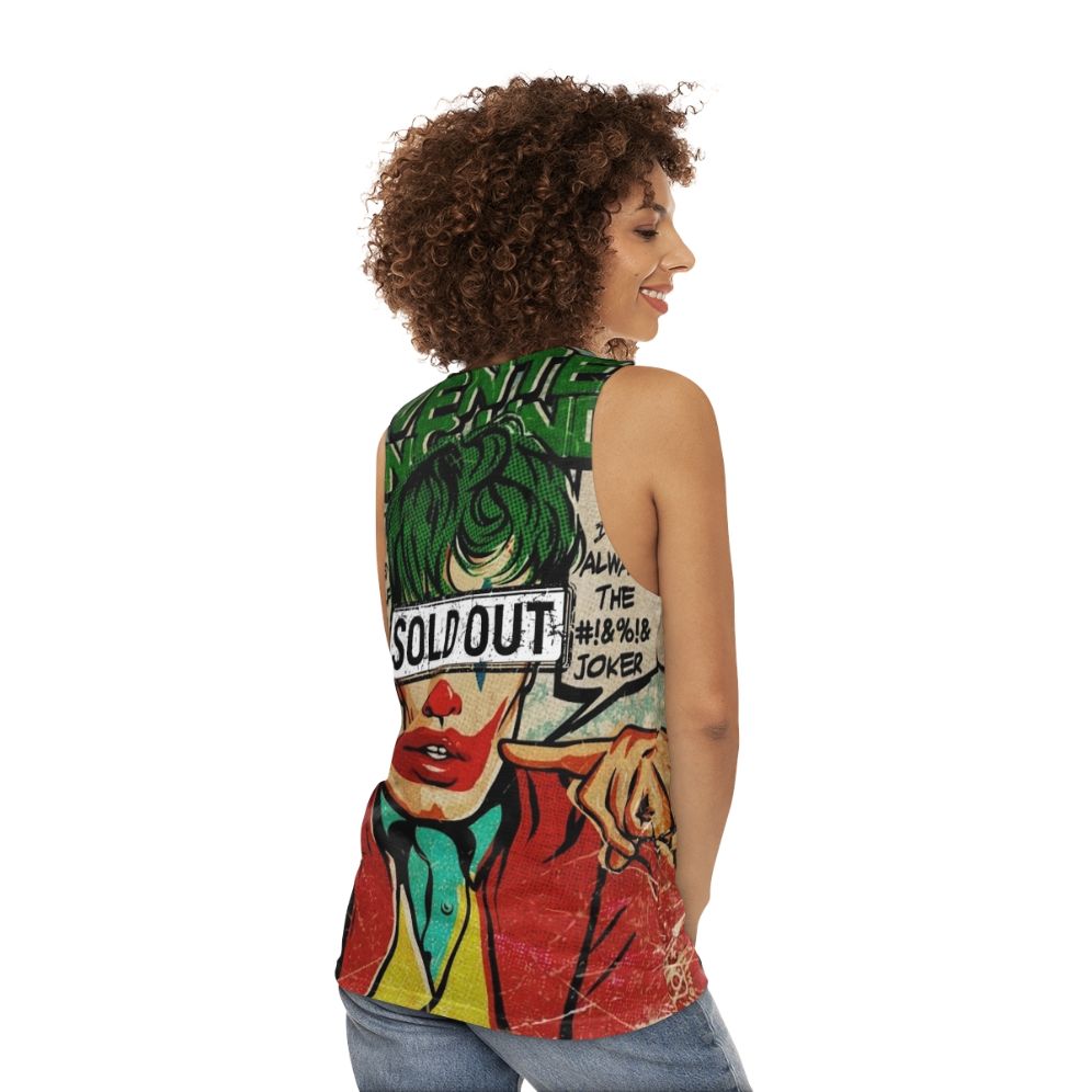 Sam Fender Unisex Alternative Rock Tank Top - women back