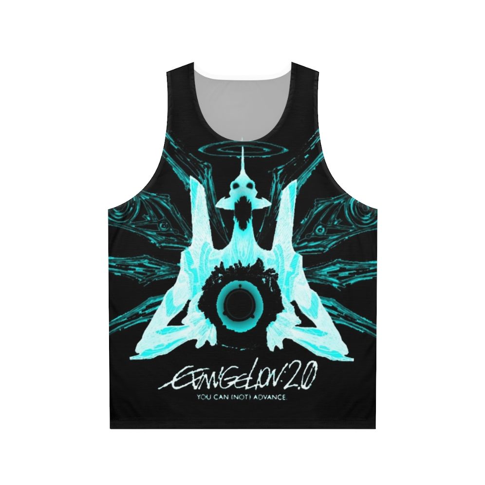 Evangelion Unit 01 Angel Logo Unisex Tank Top